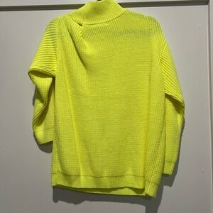 Neon Yellow Women's Sweater